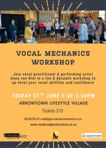 Arrowtown Vocal Workshop