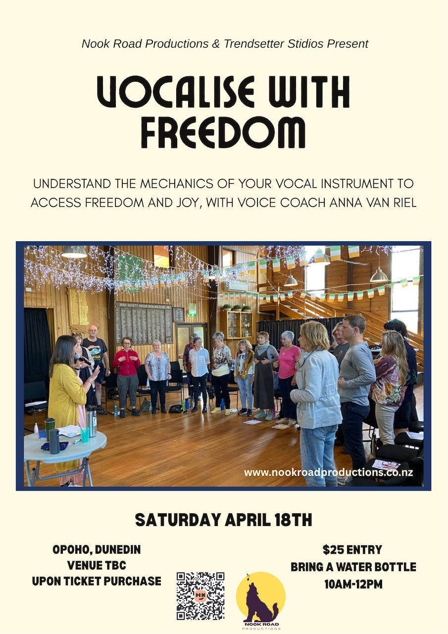 Trendsetter Vocal Workshop, Opoho, Dunedin